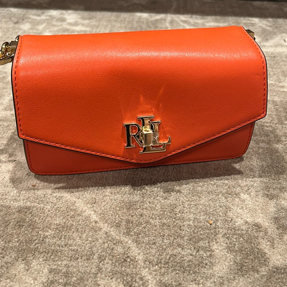 Ralph Lauren Taylor cross body / top handle bag new